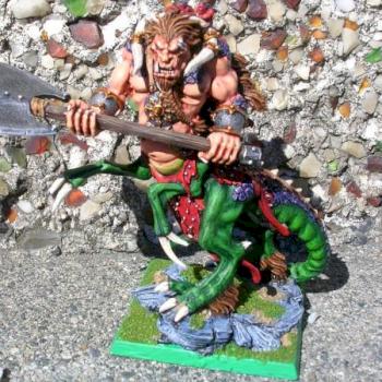 chaos dragon ogre Shaggoth by TJCanuck