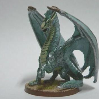 Large Silver Dragon by Herman