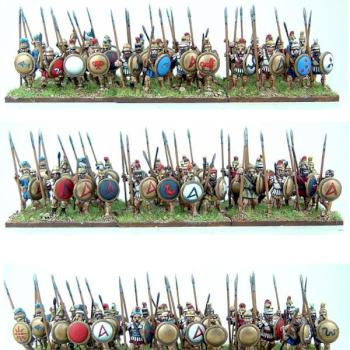 15mm Xyston Hoplite Phalanx 2 by ghpainting