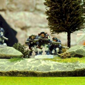 Space Wolves Scout Sniper by Kjalter
