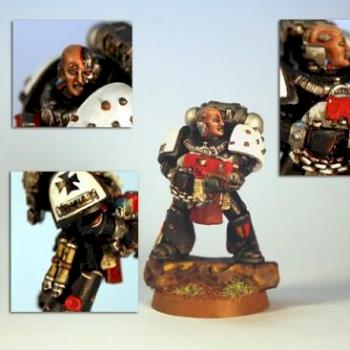Black Templars Space Marine by Russ
