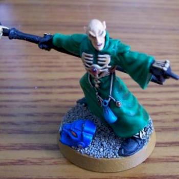 Eldar Warlock conversion by paladian
