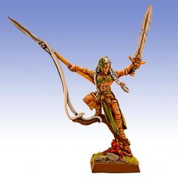 Wood Elf Lady by derzinski