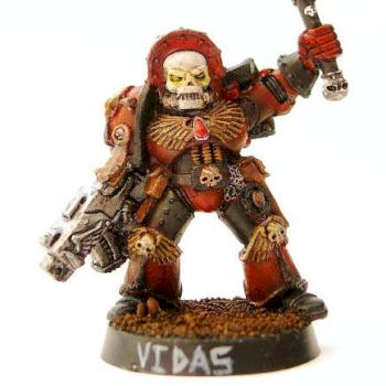 Chaplain Vidas of the Blood Angels by Growr