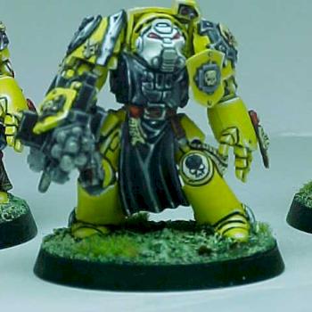Imperial Fist Terminator Conversion by Prodigalson