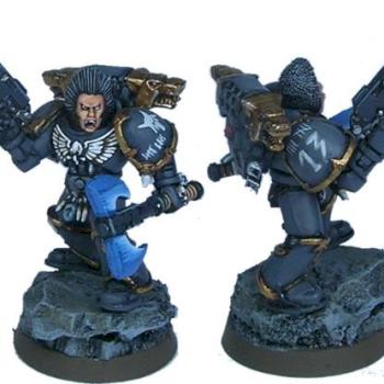wh40k storm claws commander by warcry studio
