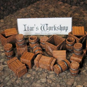 Mixed Barrels and Crates - Itar's Workshop KS by Jewelego