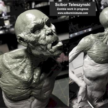 Zombie work in progress by Scibor