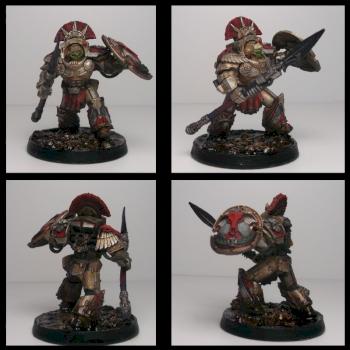 Minotaur Space Marines Chapter Master Moloc by Sasa0mg