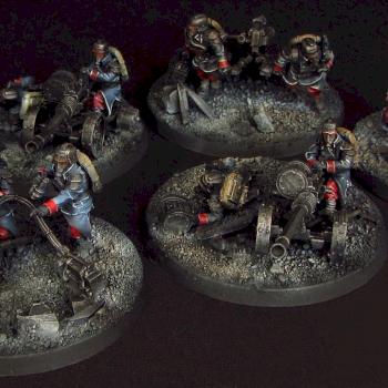 Death Korps of Krieg Lascannon & Autocannon Teams by Awaken Realms
