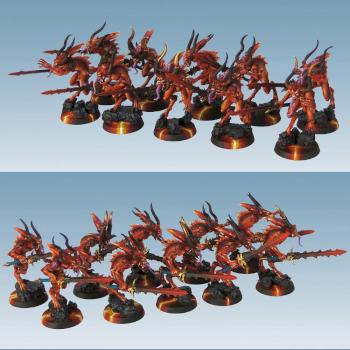 Bloodletters of Khorne 1 by aurelio