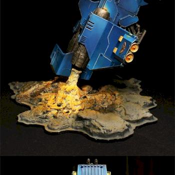 Ultramarines Stormraven by nazgash