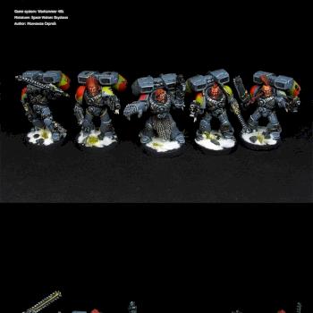 Space Wolves Skyclaws by Modelling Art Studio