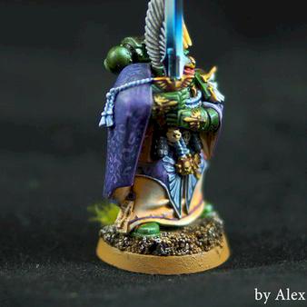Dark Angels Captain by WonderlandArt