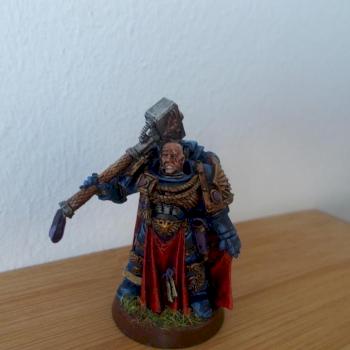 Captain Octavius of Ultramarines Eight Company by Istarek