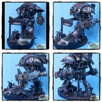 IMPERIAL KNIGHT OF STELLAR DRAGONS by DrazielHobbyPainter