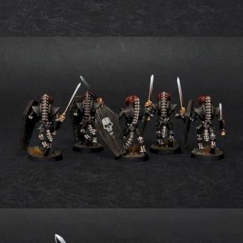 Necron Lychguards of the Pumpkin Dynasty (Halloween) by BloodyBeast.com