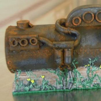 Rusted Oil Tank by shadowfaxstudio