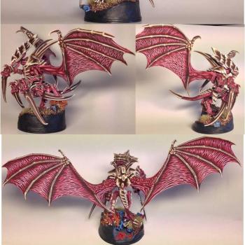Hive Tyrant Alpha (Hive Fleet Xenomorph) by Alienrsq4