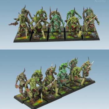 Plaguebearers of Nurgle by aurelio