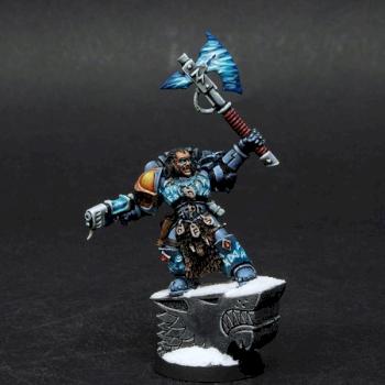 Space Wolves Rune Priest by BloodyBeast.com