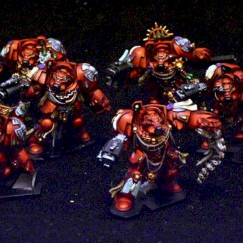 Space Hulk Terminators (Some of) by P4Painting