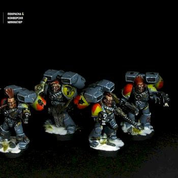 Space Wolves Skyclaws by Modelling Art Studio