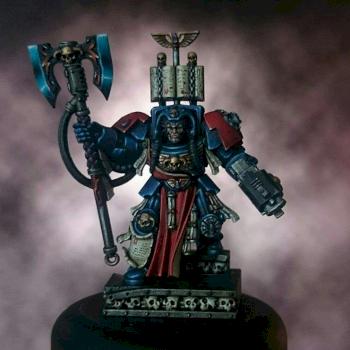Space Hulk Librarian by justinscouse