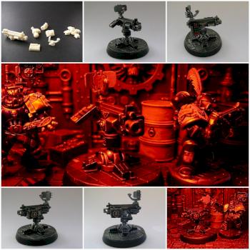 Space Marine with Auto Heavy Bolter by bonecamp1779