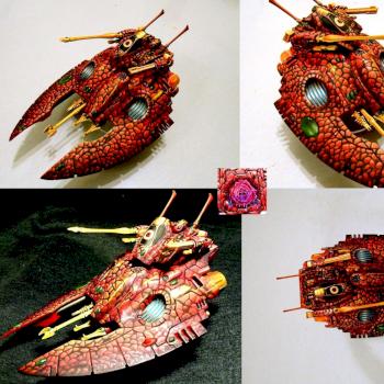 Eldar falcon by Atamanist