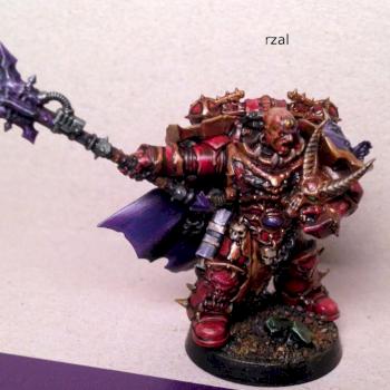 Chaos Warrior with Mace by rzal123