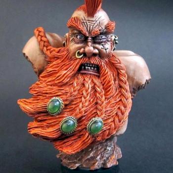 Dwarf Trollslayer bust by Plebicidal