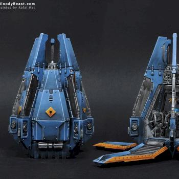 Space Wolves Drop Pod by BloodyBeast.com