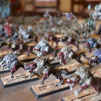 Vampire Counts Dire Wolves by Lazareto86