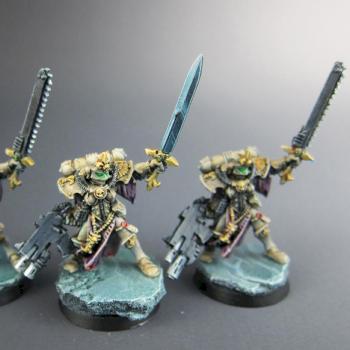 Sisters of Battle sergeants by Plebicidal
