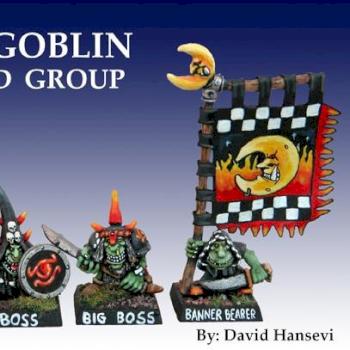 ORCS & GOBLINS - Night Goblin Command Group by lev trotskij