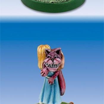 Alice and the Chesire Cat by Wolfbane