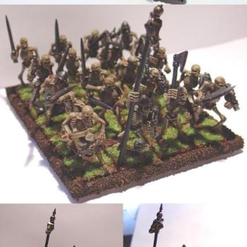 Skeleton Regiment by chaoschild