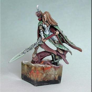 Wood Elf Lord by Mechian