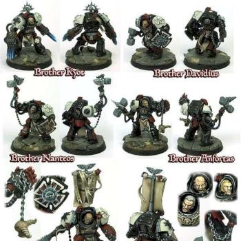 Black Templar Terminator Squad by Grimvar