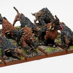 Chaos Warhounds by Einherjer