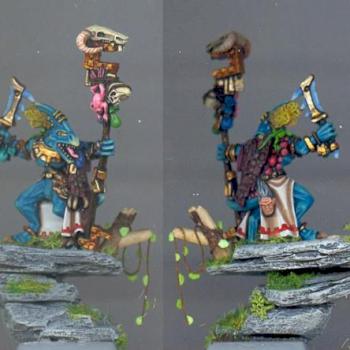 Skink Shaman by lostorpedos
