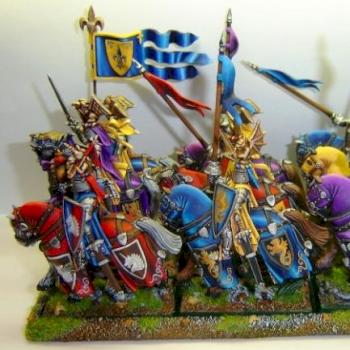 Bretonnian Knights by Jamie