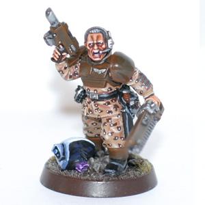 Imperial Guard Sergent - 5th Juxtari Bombadiers by LupoLoopy