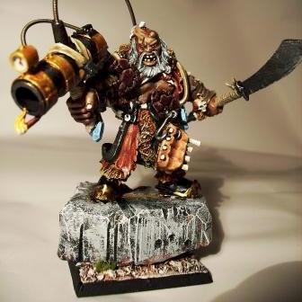 ogre hunter with flame thrower by weasel