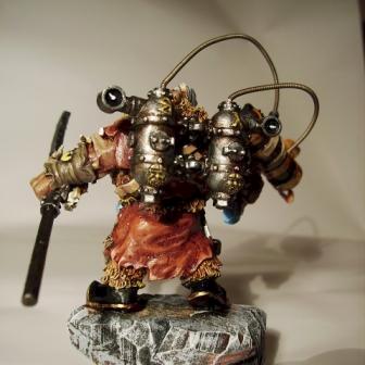 ogre hunter with flame thrower by weasel