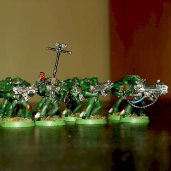 Dark Angels Tactical Squad by Pan Bolo