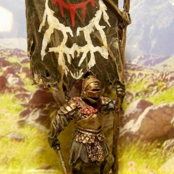 Orc Standard Bearer by viltianus