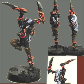 Mars Ultor amazon as drow by ALizardInCrimson