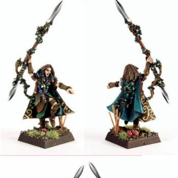 Wood Elves Eternal Guard Command Group by MantraStudio